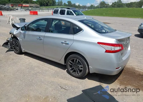 2015 Nissan Sentra Sv from USA, damaged, VIN 3N1AB7AP1FY283769